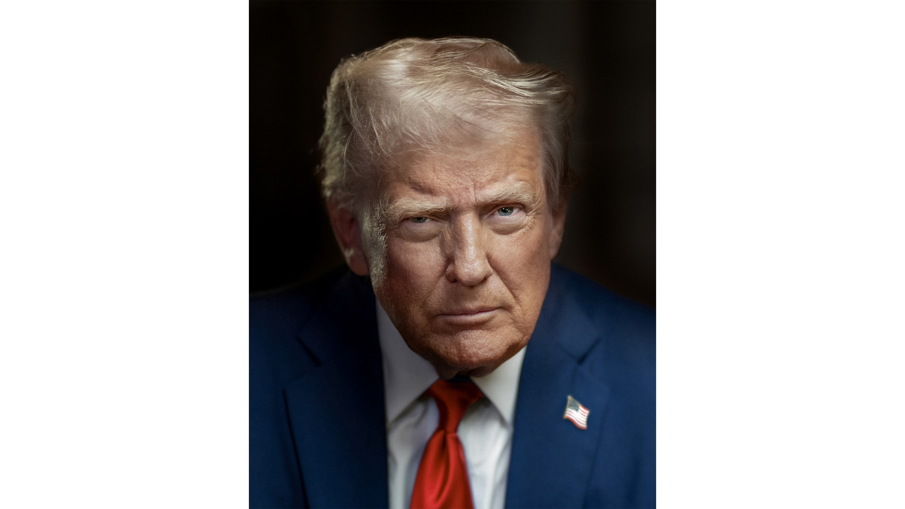 Official presidential portrait of President Donald J. Trump