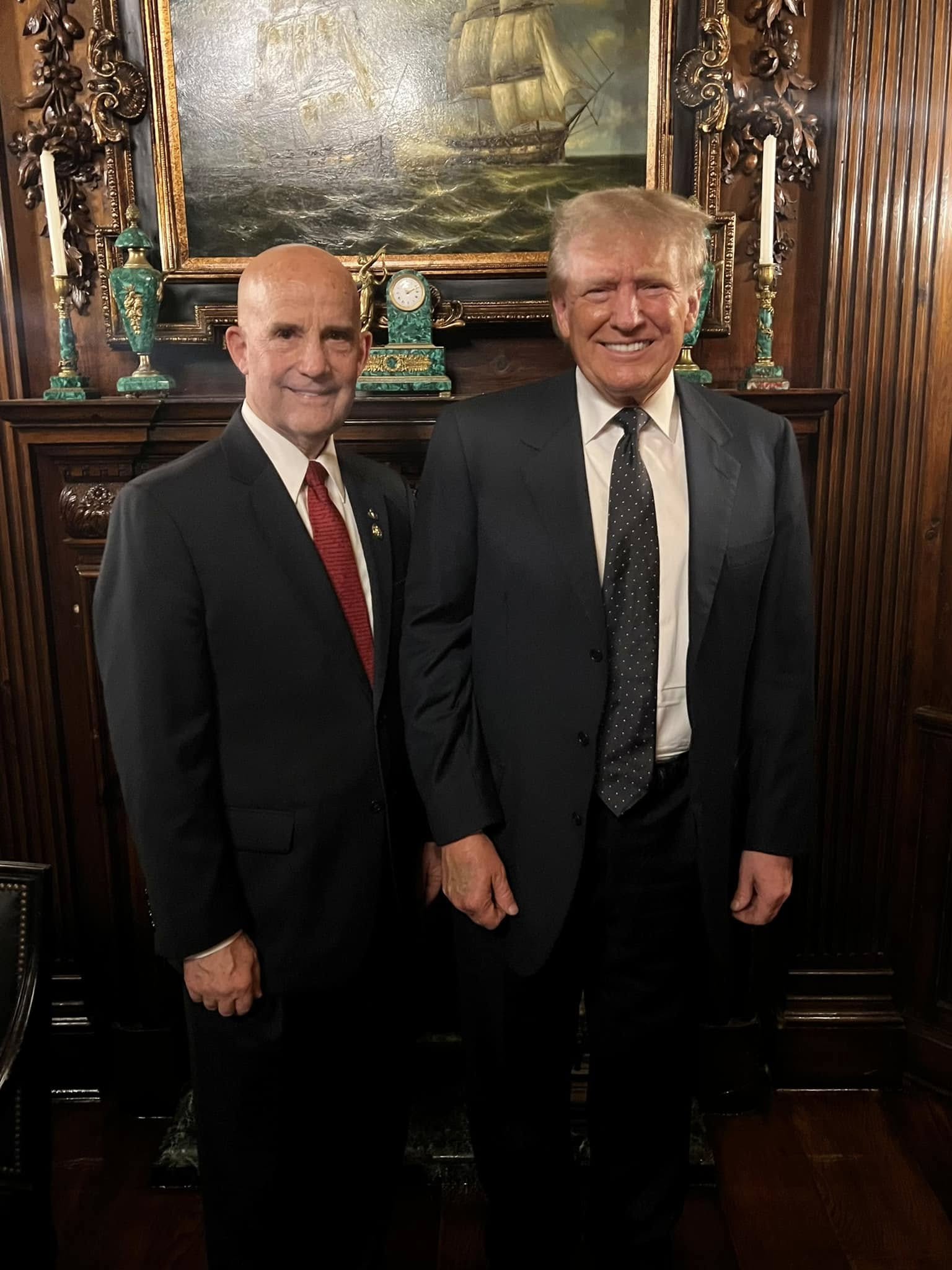 Keith Self with President Donald J. Trump